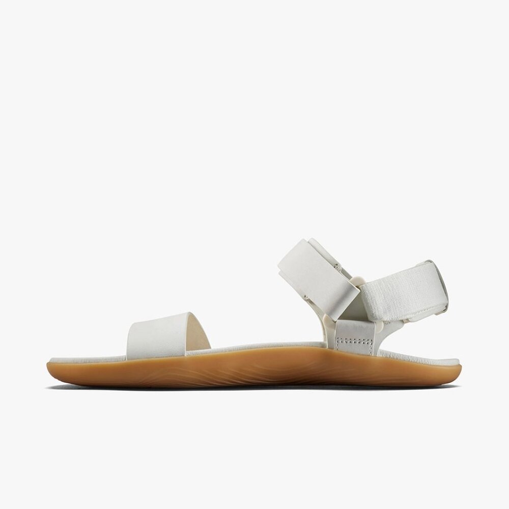 Vivobarefoot Womens Sensus Yin Sandal in Limestone - Picture 9 of 13